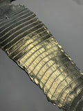 Croc Silver Leather