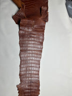Croc Brown Leather