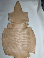 Croc Beige Leather