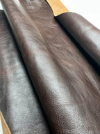 Cowhide Dark Brown Leather