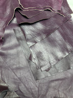 Lambskin Purple Leather