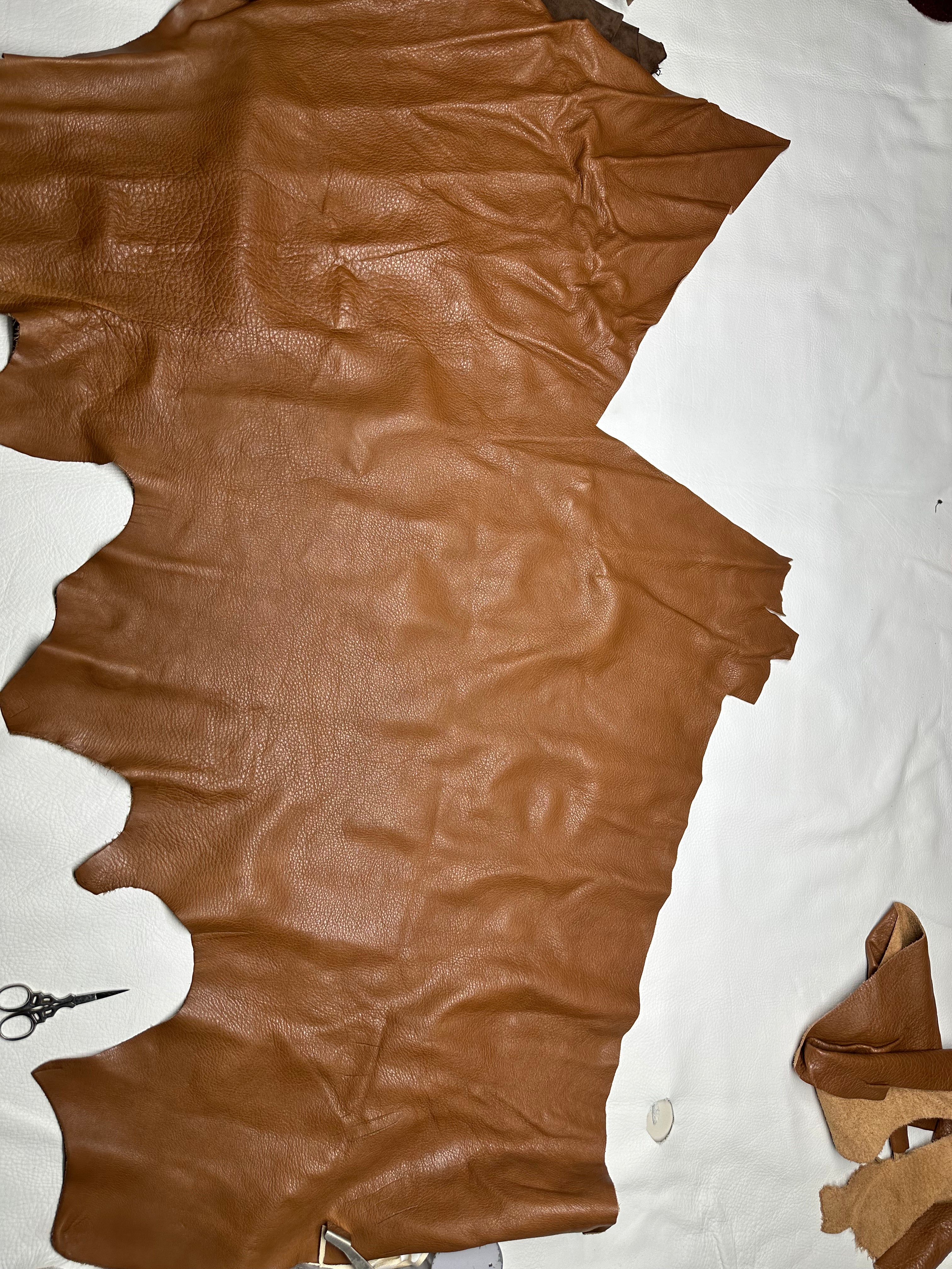 Cowhide Brown Leather