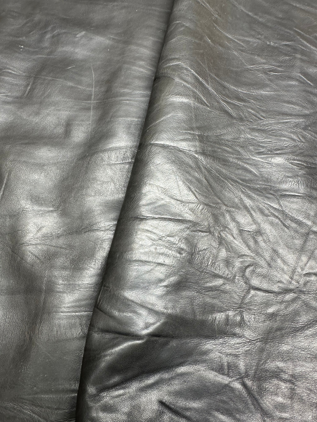 Lambskin Black Leather