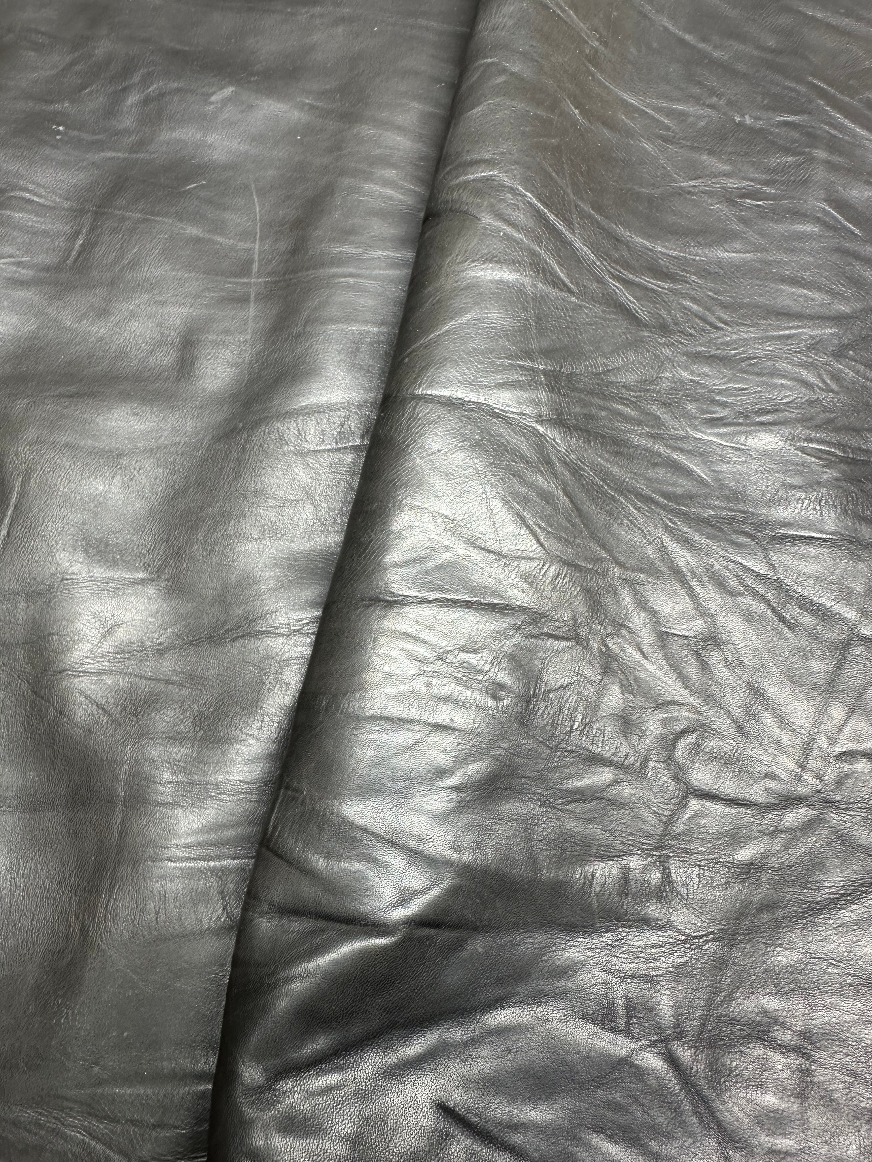 Lambskin Black Leather
