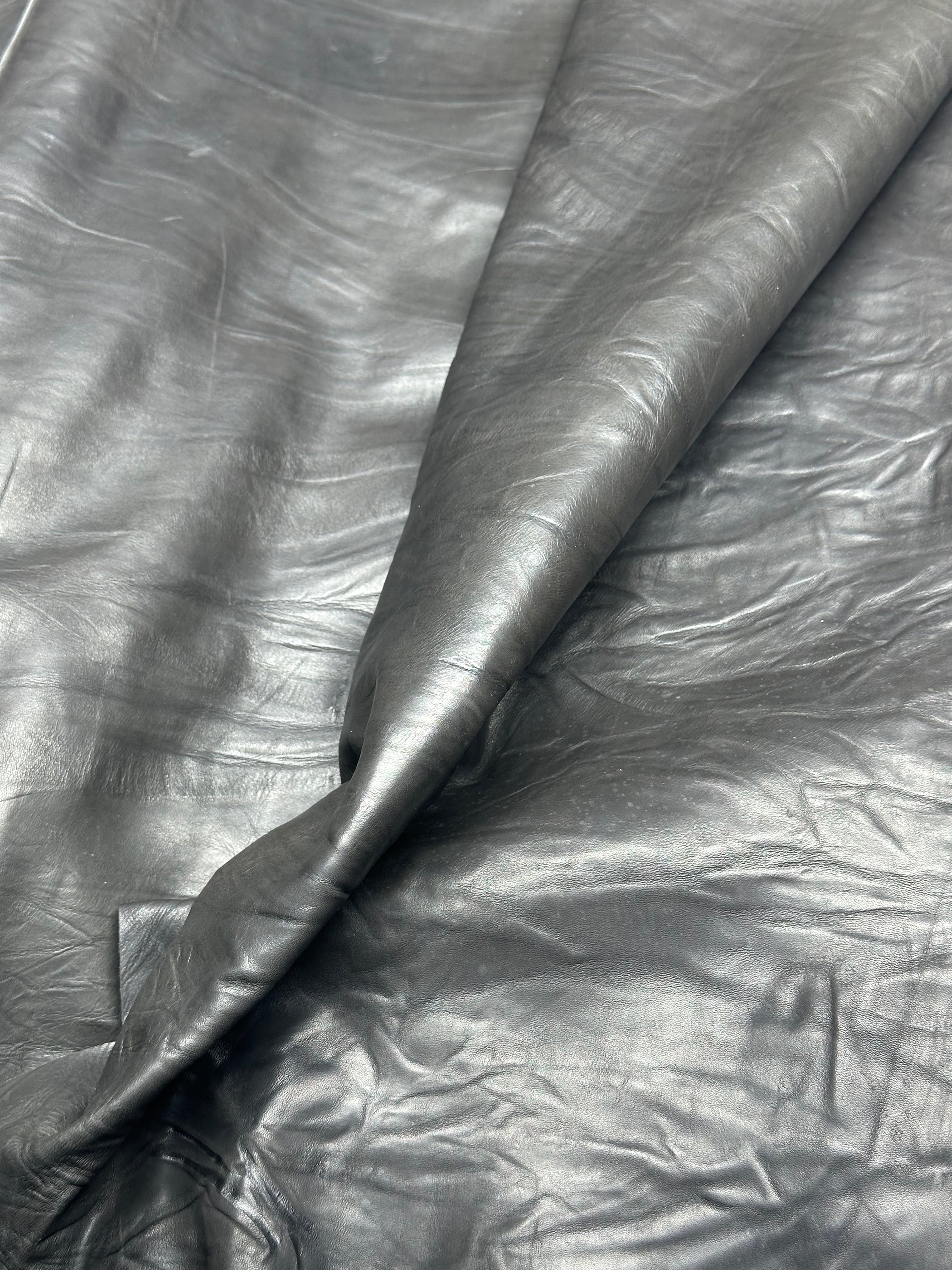 Lambskin Black Leather
