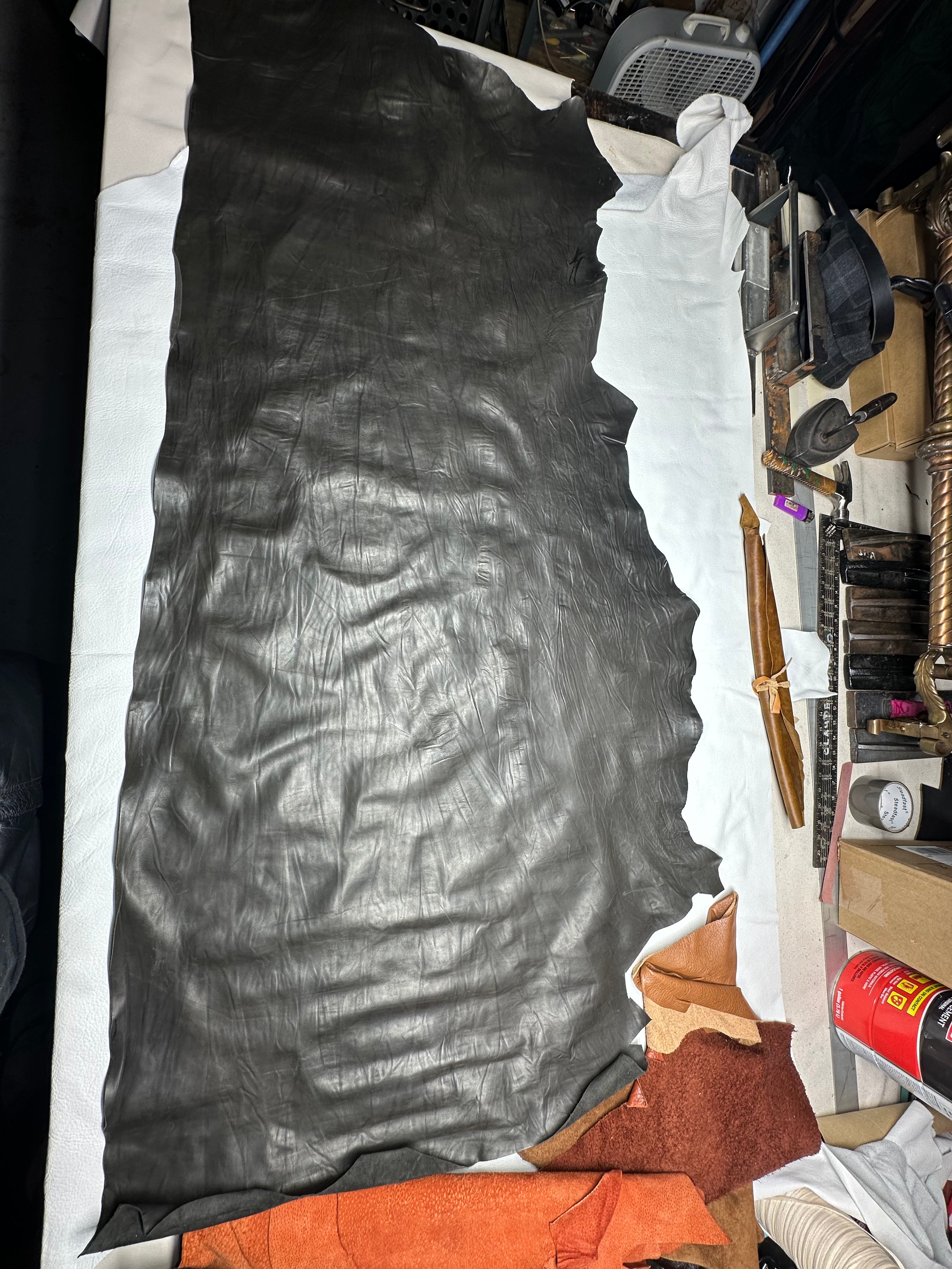 Lambskin Black Leather