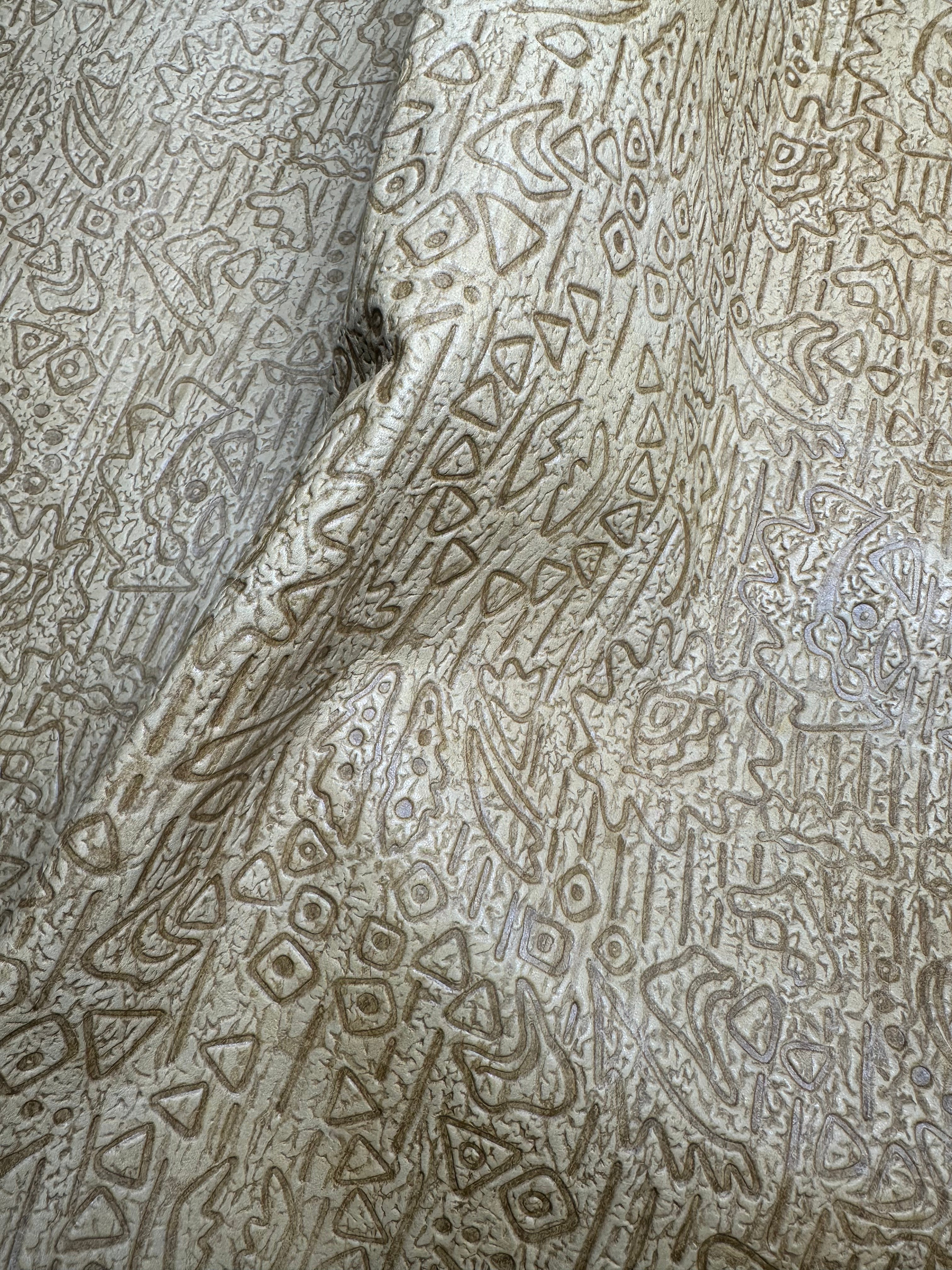 Cowhide Nickelodeon cartoon Pattern Leather