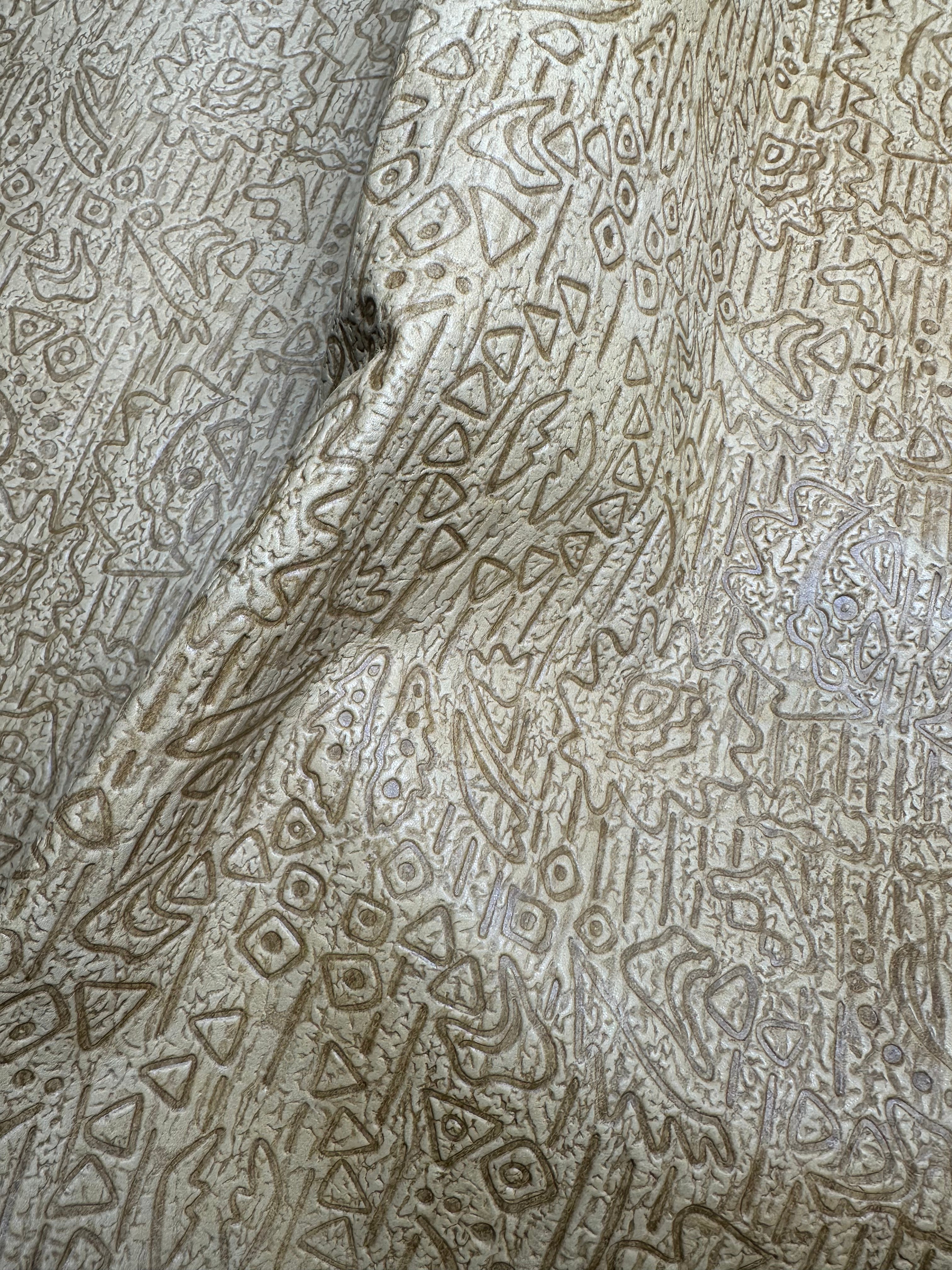 Cowhide Nickelodeon cartoon Pattern Leather