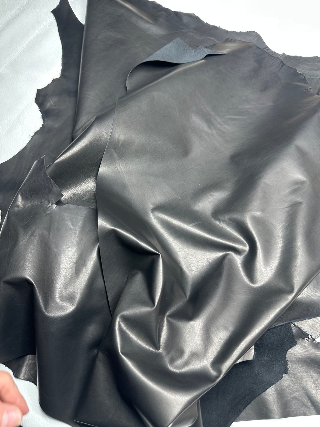 Cowhide Silver Leather