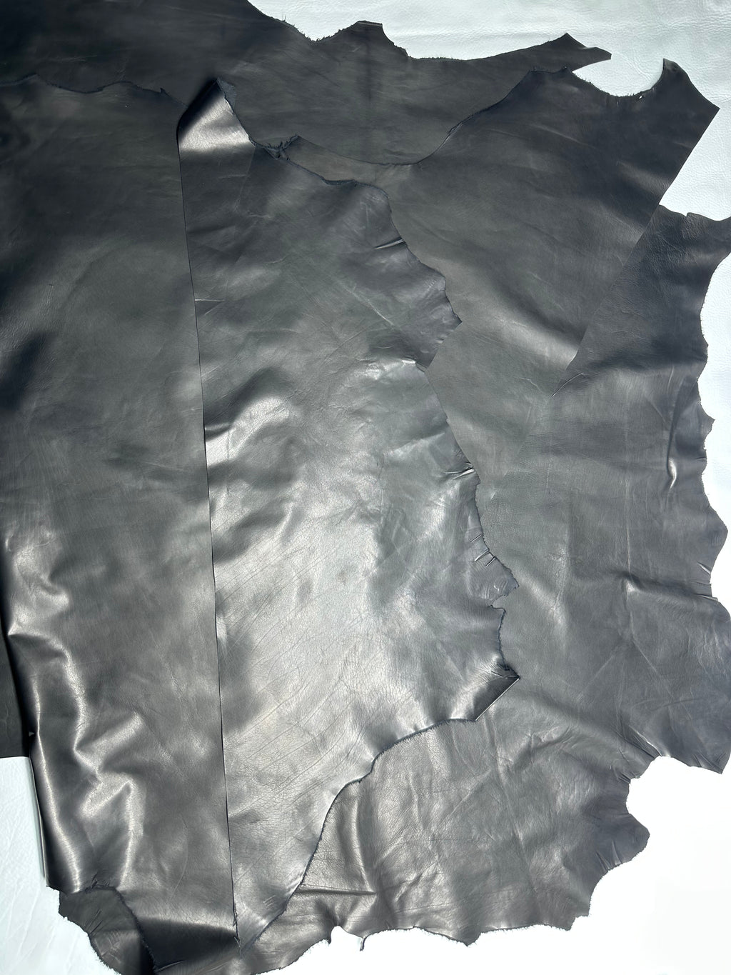 Cowhide Silver Leather