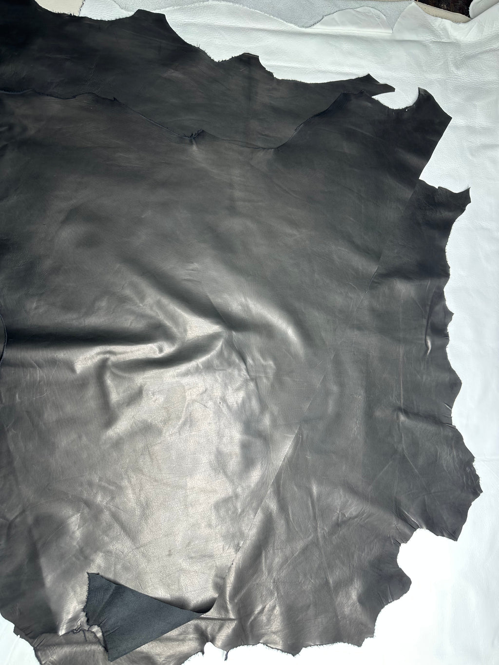 Cowhide Silver Leather