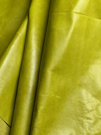 Cowhide Green Apple Leather