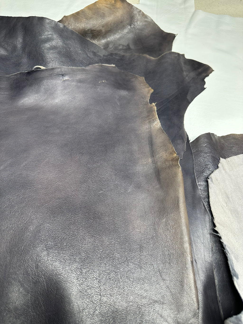 Lambskin Black Vintage Leather