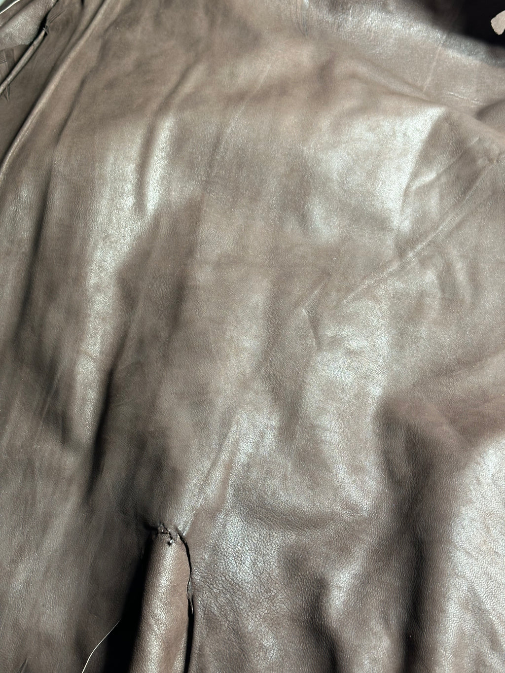 Lambskin Dark Sand Leather