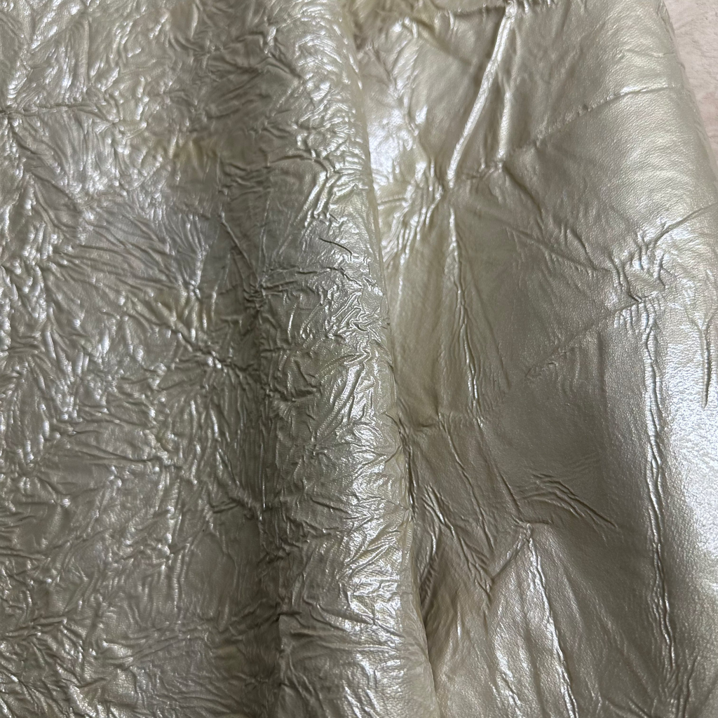 Lambskin Old Yellow Leather