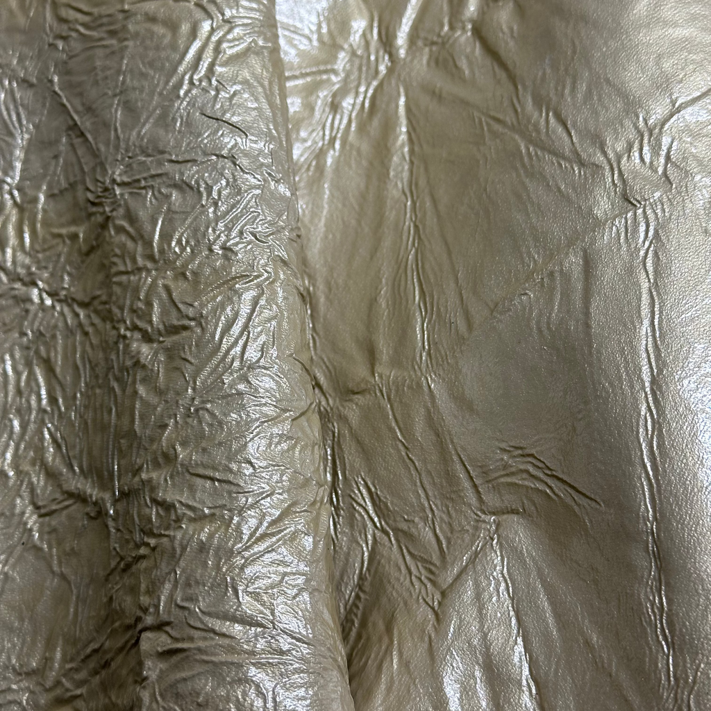 Lambskin Old Yellow Leather