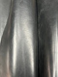 Cowhide Black Leather