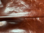 Cowhide Red Leather