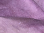 lambskin suede purple leather
