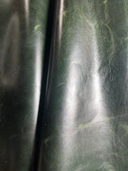 Cowhide Dark Green Leather