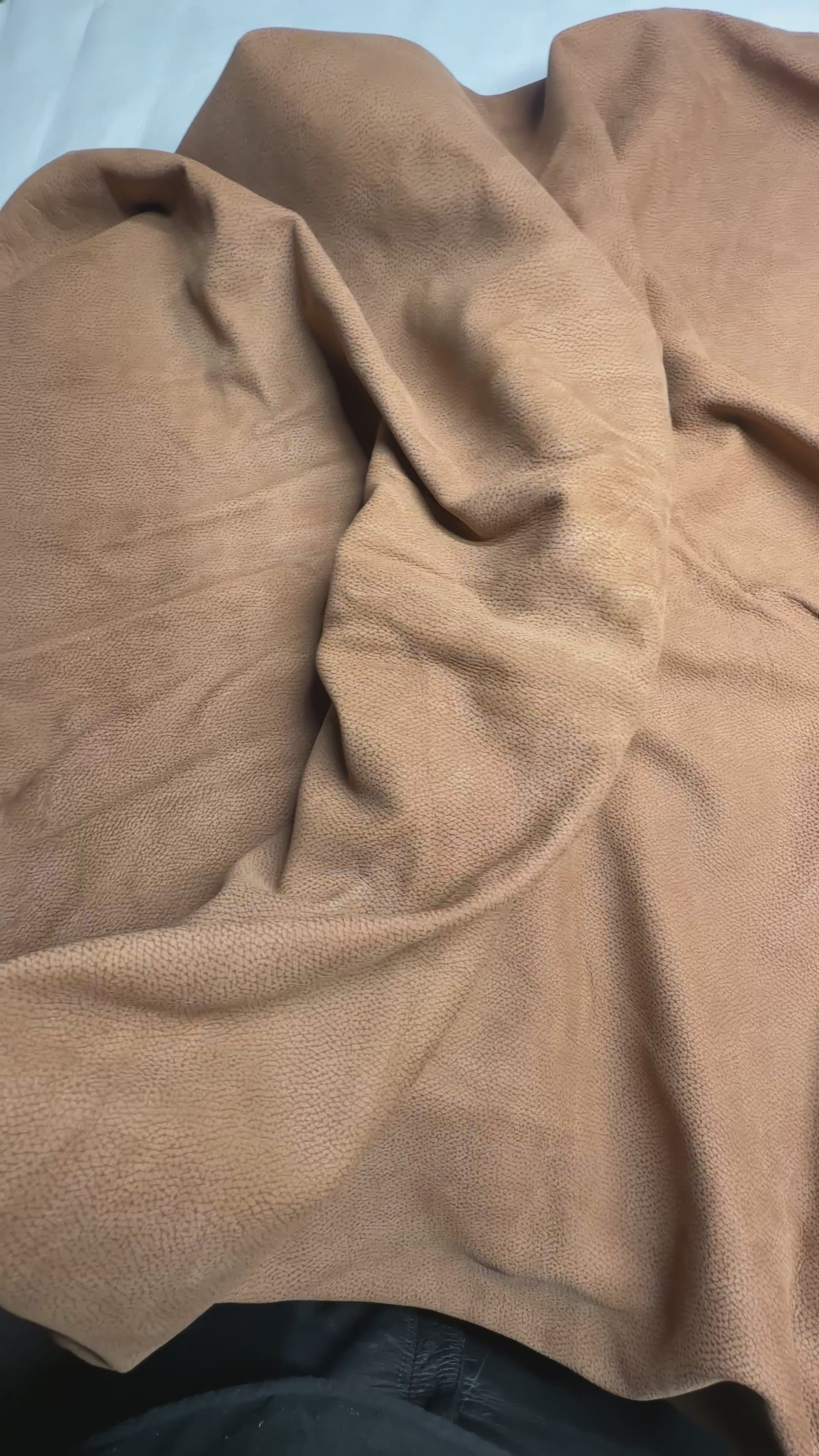 Cowhide light brown Leather