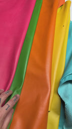 7 Different Colors Lambskin Leather
