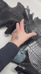 Croc Black Leather (2)