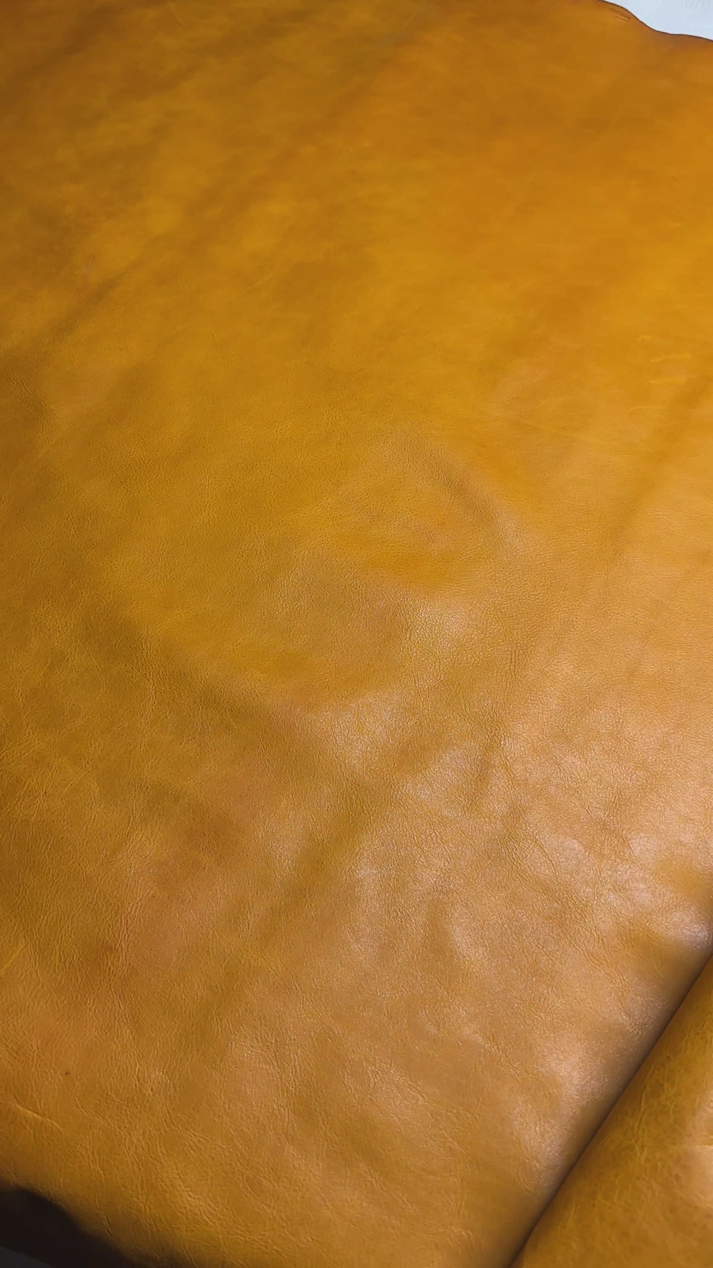 Cowhide Yellow Leather