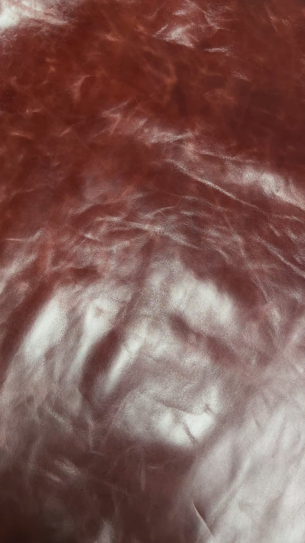 Cowhide Red Leather