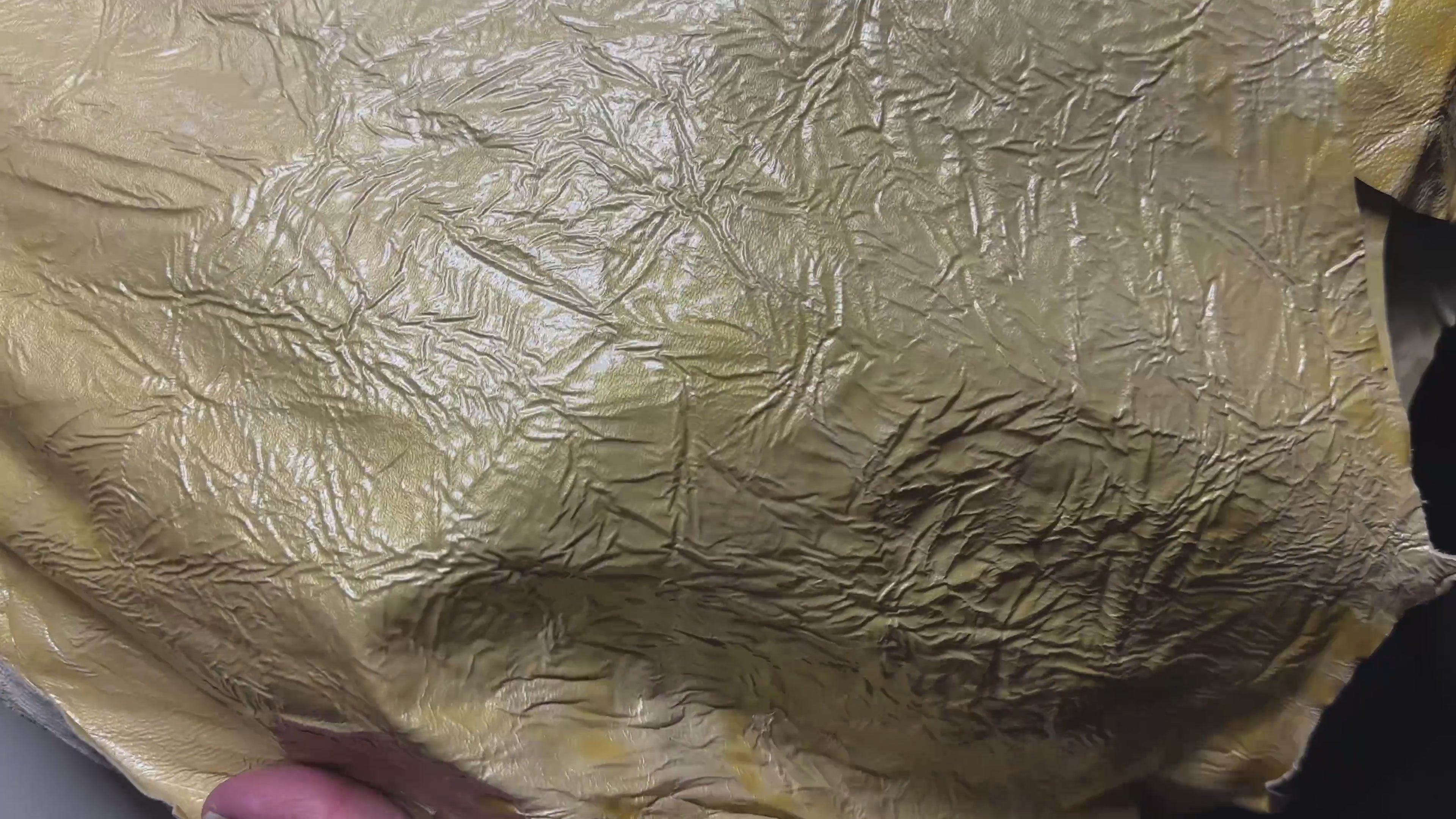 Lambskin Old Yellow Leather