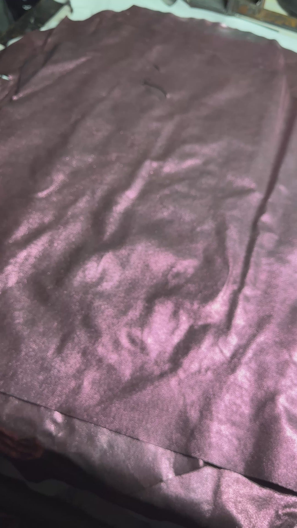 Cowhide Pink Metallic Leather