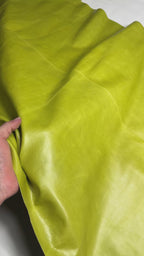 Cowhide Green Apple Leather